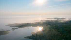 Camping in the very north of the Archipelago