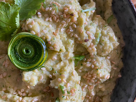 Houmous à la courgette