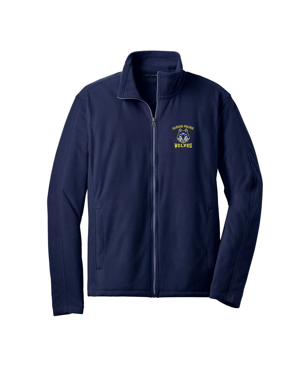 Garden Prairie Embroidered Microfleece Jacket