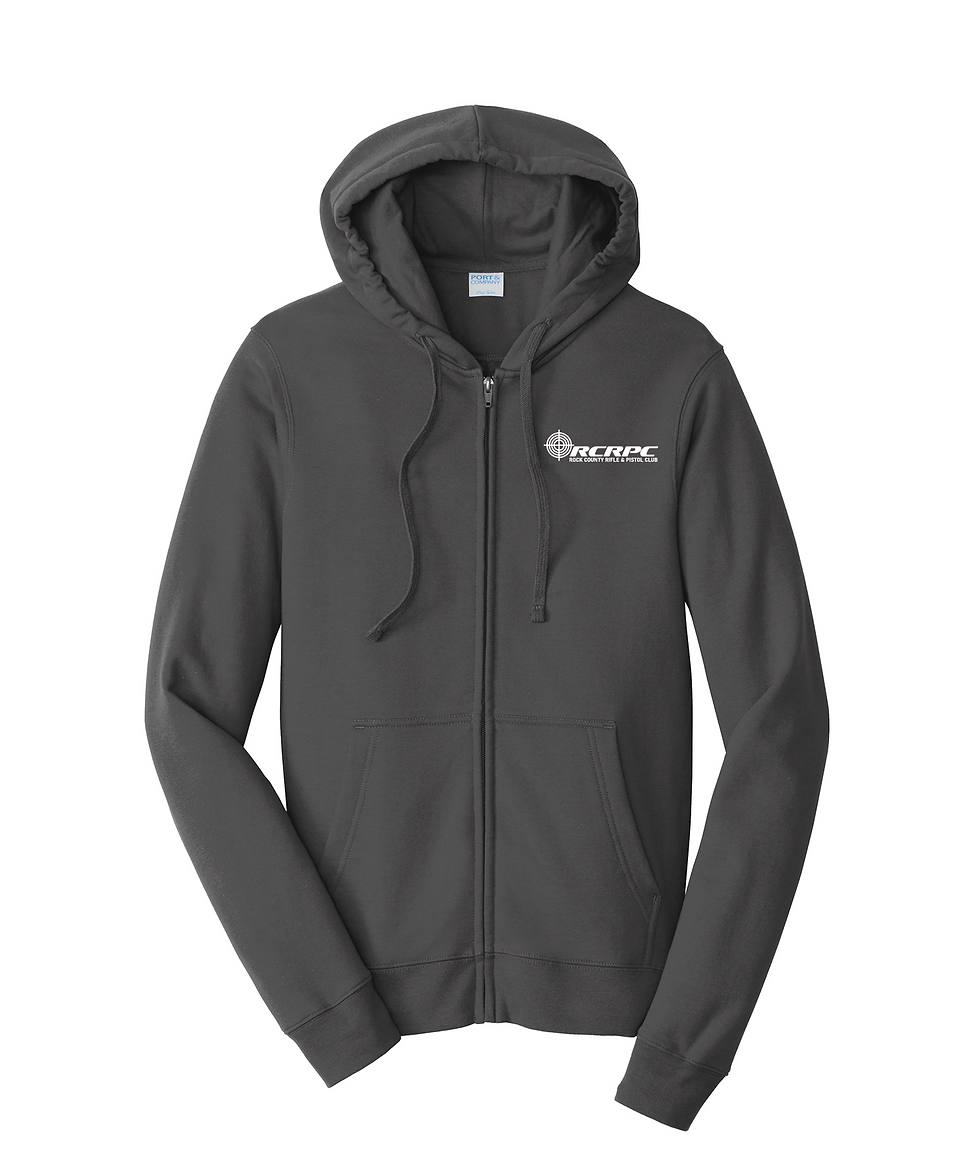 Thumbnail: Embroidered RCRPC Port & Company Fan Favorite Fleece Full-Zip Hooded Sweatshirt
