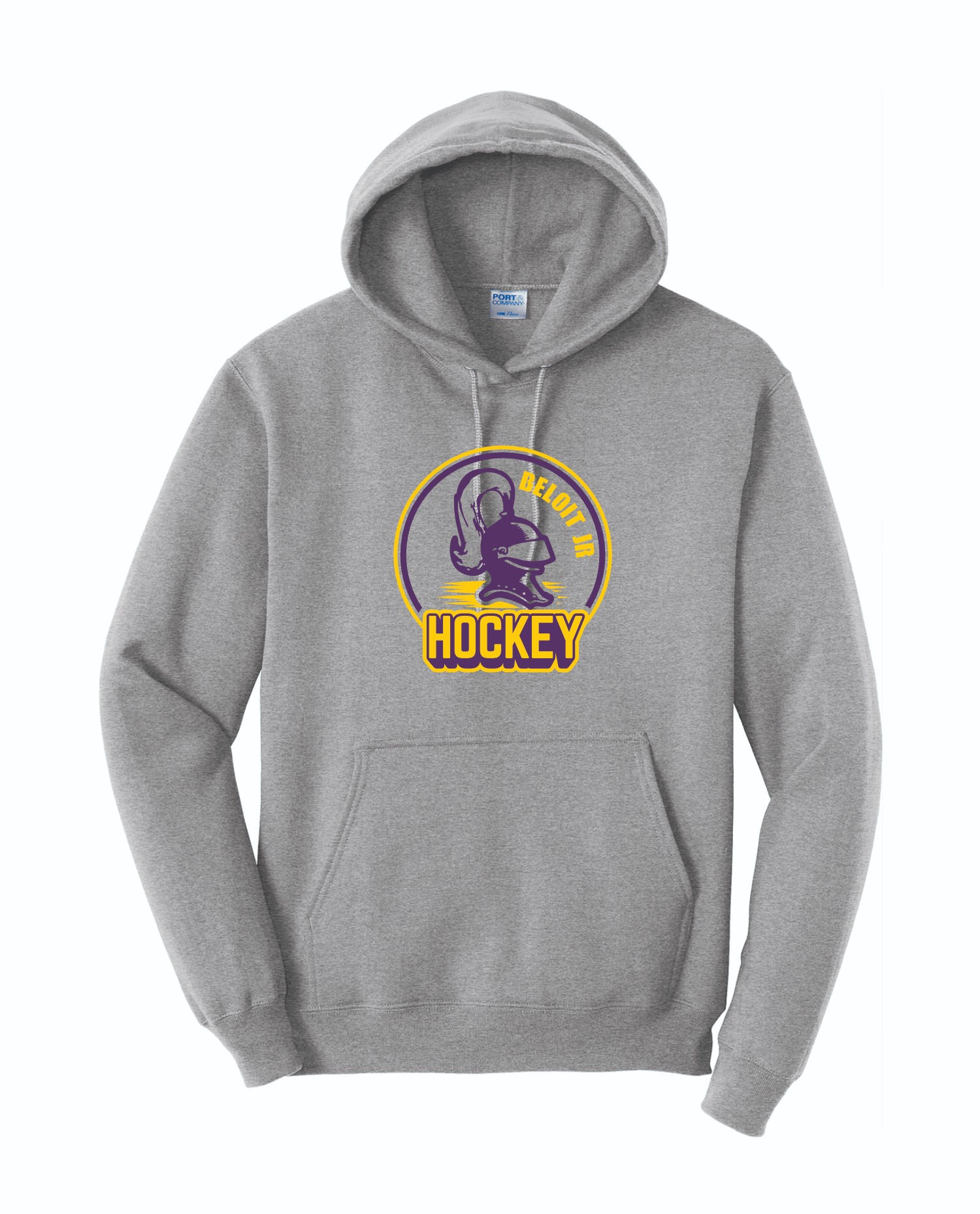 Jr. Knights Hockey Athletic Heather Unisex Pullover Sweatshirt