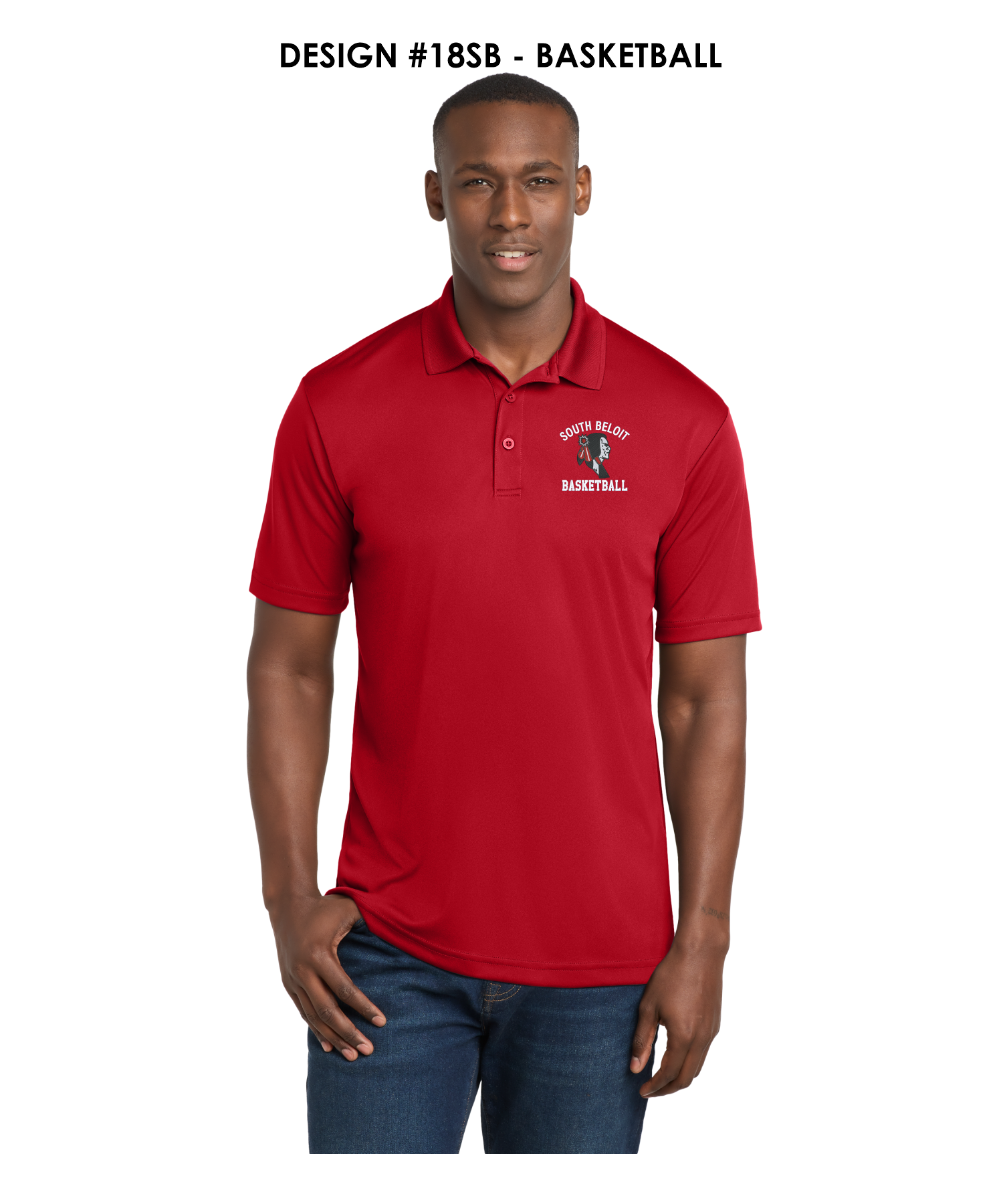 South Beloit Basketball Embroidered Sport-Tek® Competitor™ Polo - #18SB