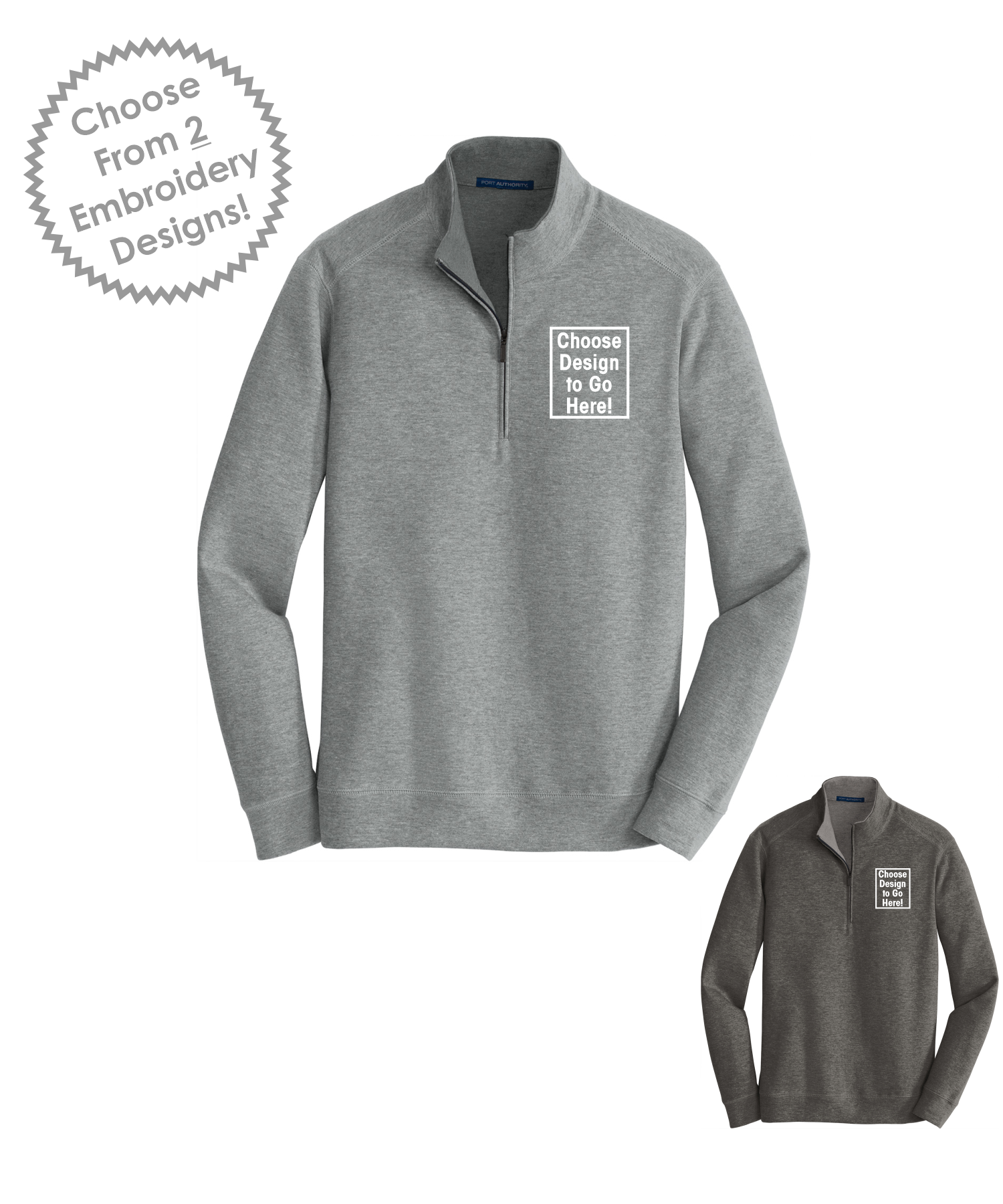 St. Paul's Athletics Embroidered Interlock 1/4-Zip