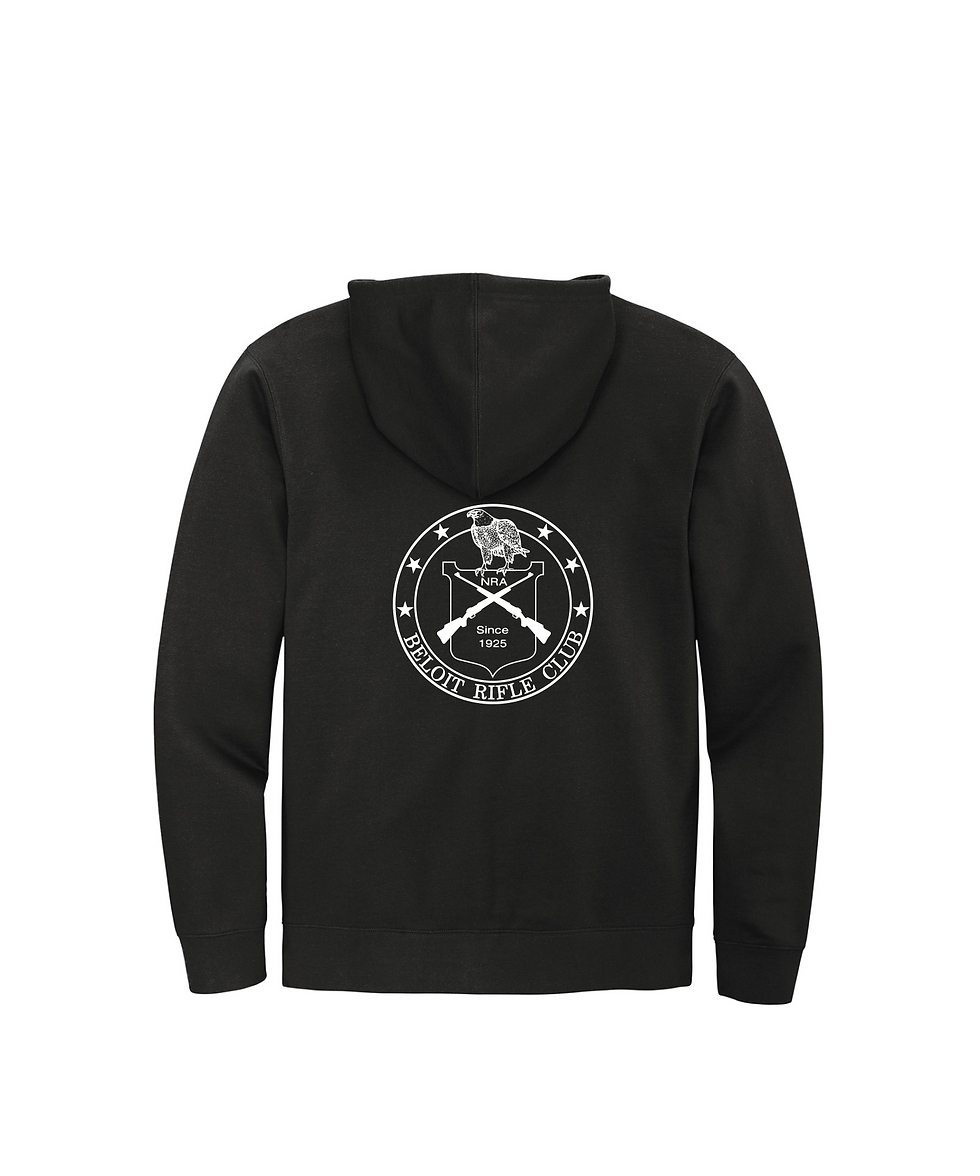 Thumbnail: Beloit Rifle Club Fleece Full-Zip Hoodie
