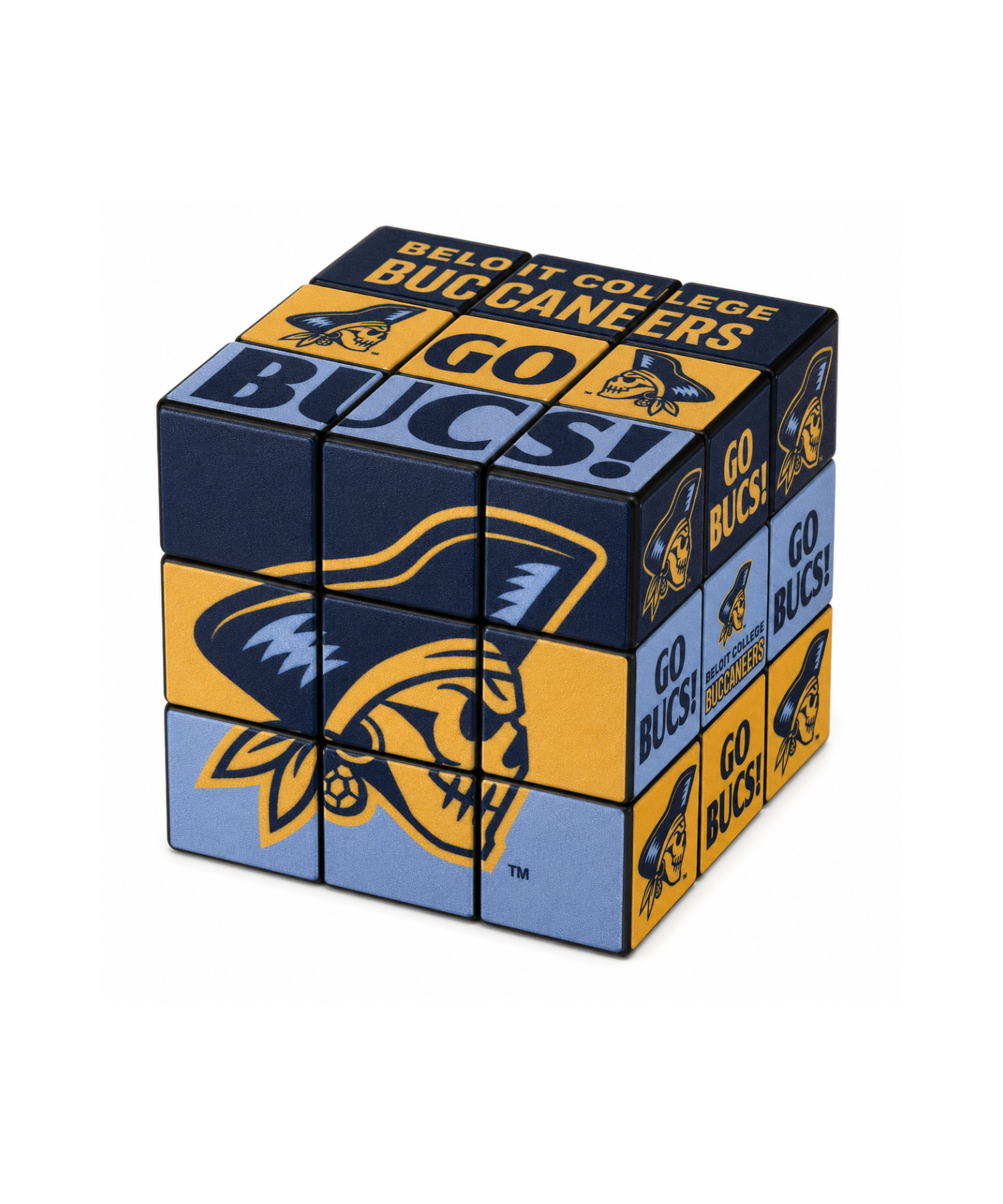 Beloit College Buccaneers Rubix Cube