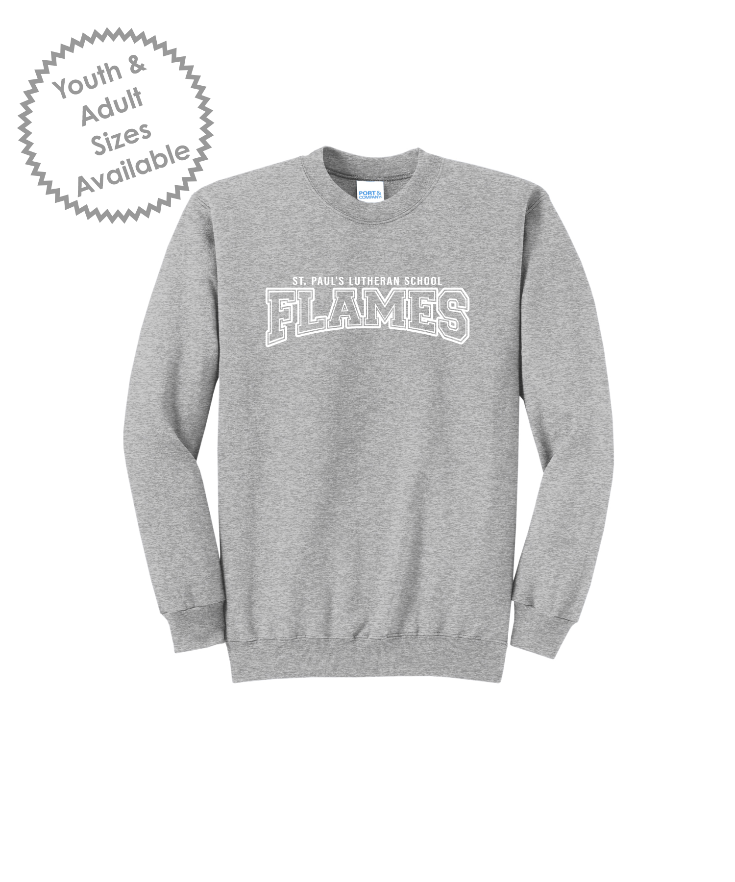 St. Paul's Unisex Fleece Crewneck Sweatshirt - #1SP