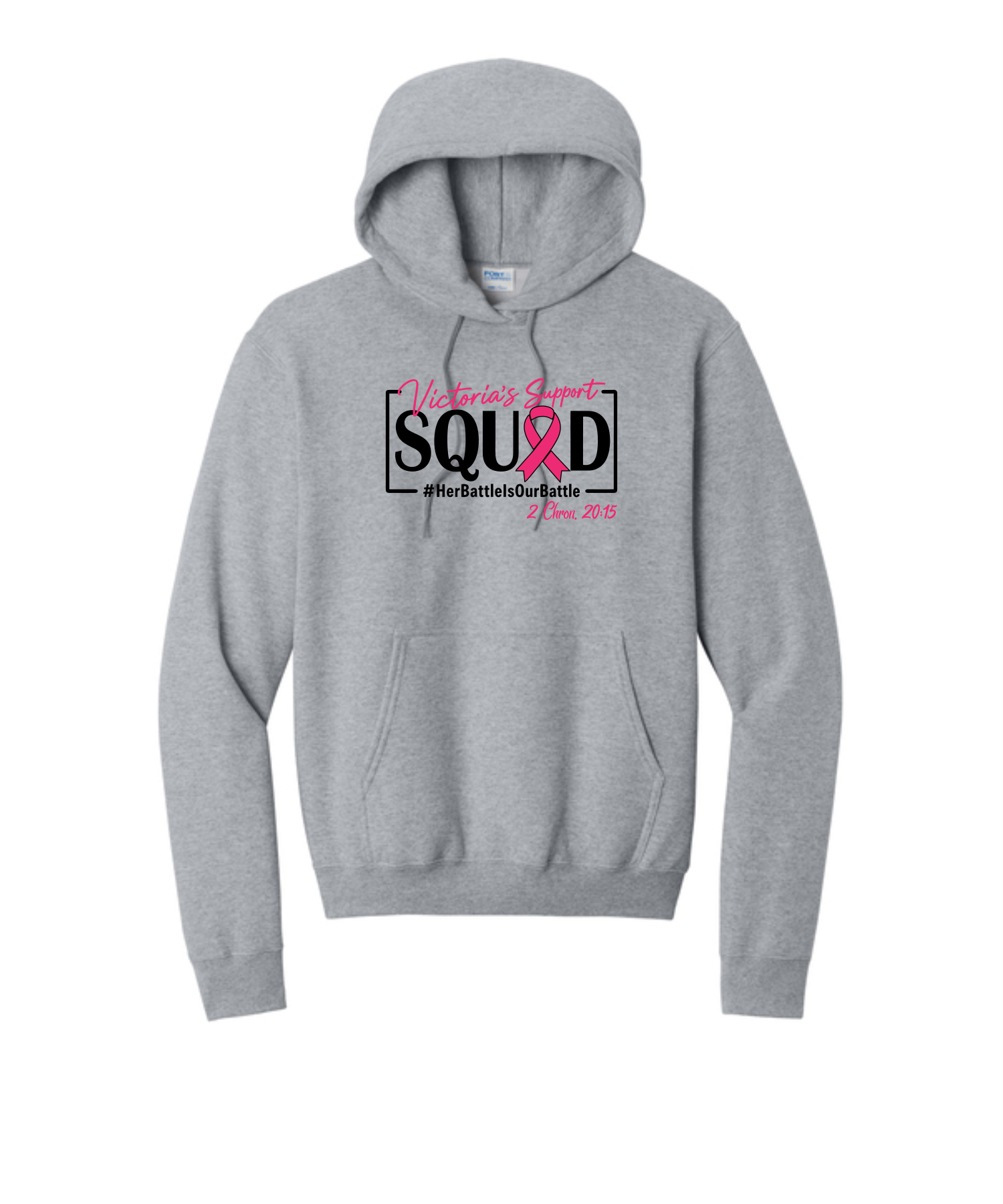 Victoria's Squad Port & Co™ Core Fleece Pullover Hooded Sweatshirt