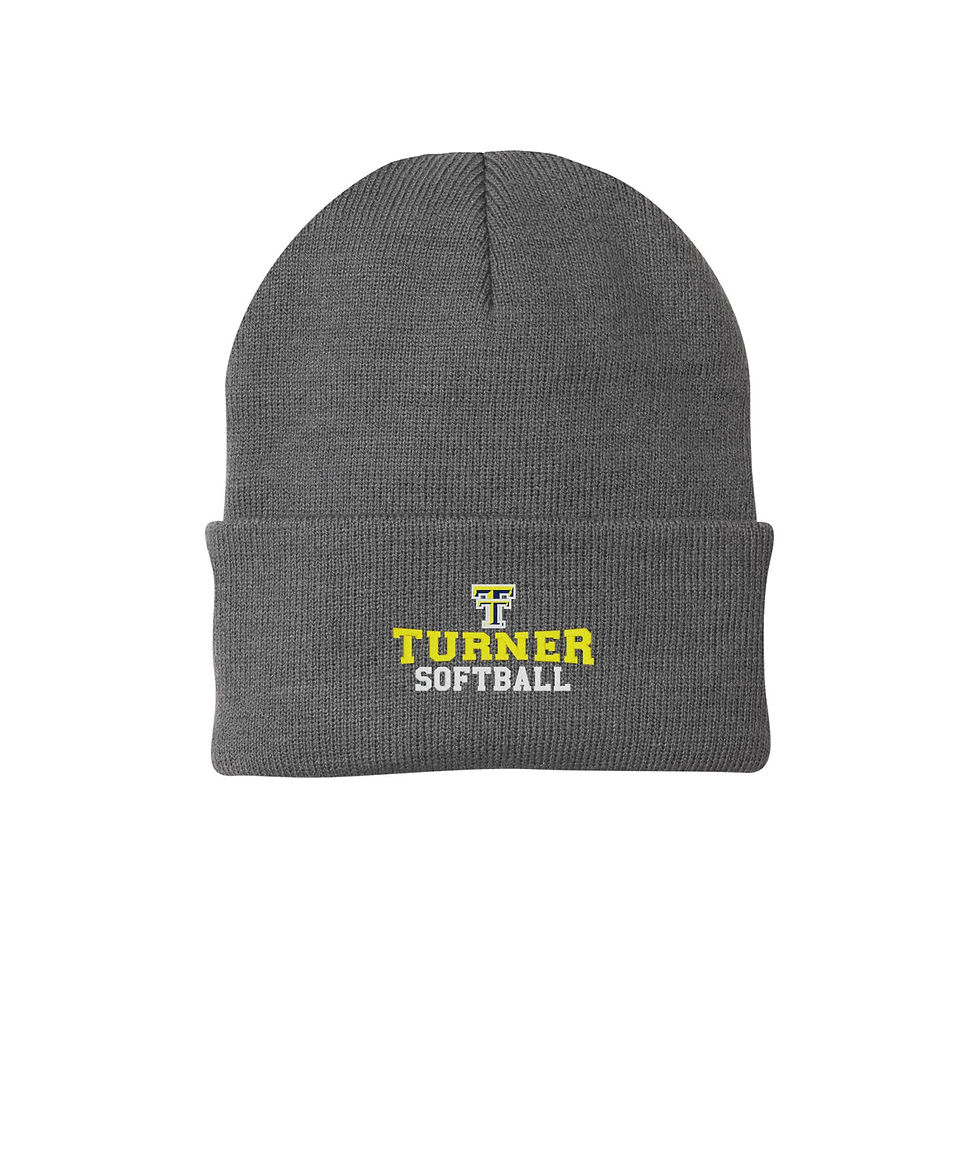 Thumbnail: Turner Softball Embroidered Port & Company® - Knit Cap