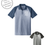 Thumbnail: Turner Embroidered PosiCharge RacerMesh Raglan Heather Block Polo