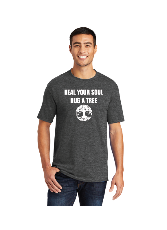 Thumbnail: Enchanted Skye - Heal Your Soul Hug A Tree Port & Company Core Blend Tee