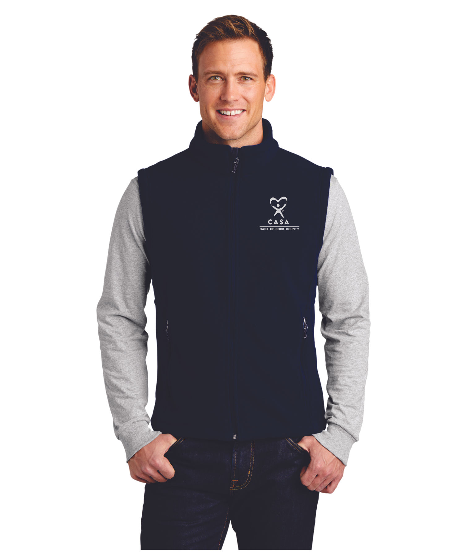 CASA Embroidered Port Authority Value Fleece Vest