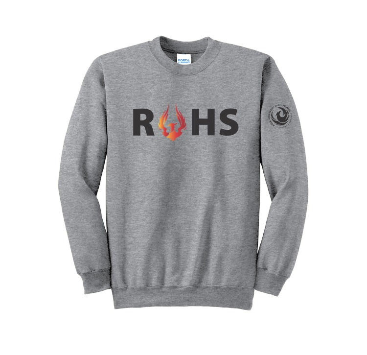 Thumbnail: RHS Logo 3 Unisex Essential Fleece Crewneck Sweatshirt