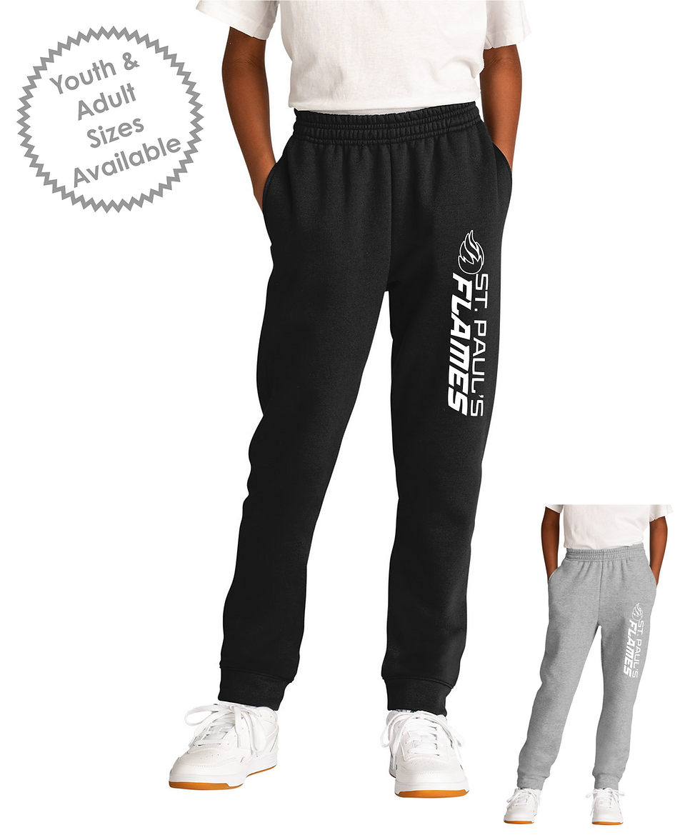 Thumbnail: St. Paul's Unisex Core Fleece Joggers - #6SP