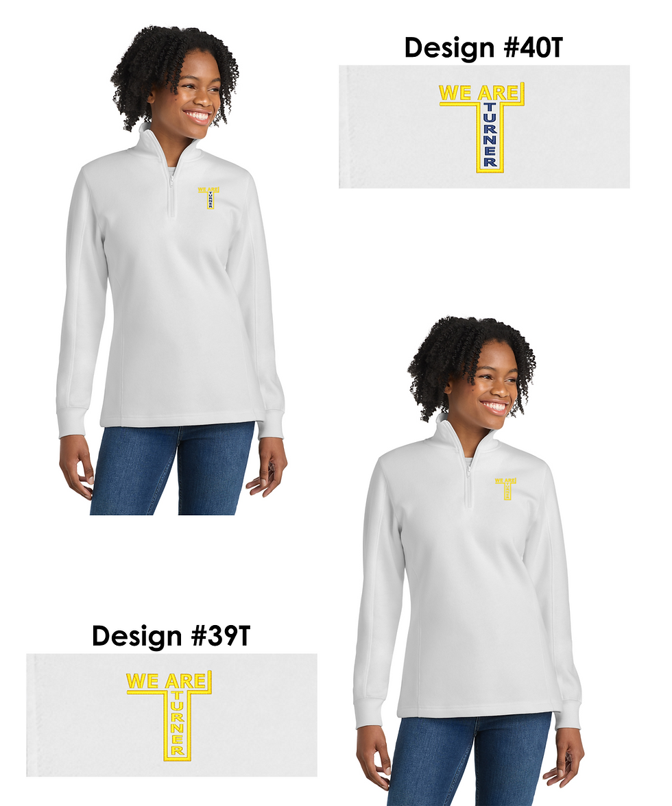 Thumbnail: Turner Staff Embroidered Sport-Tek® Women's 1/4-Zip Sweatshirt
