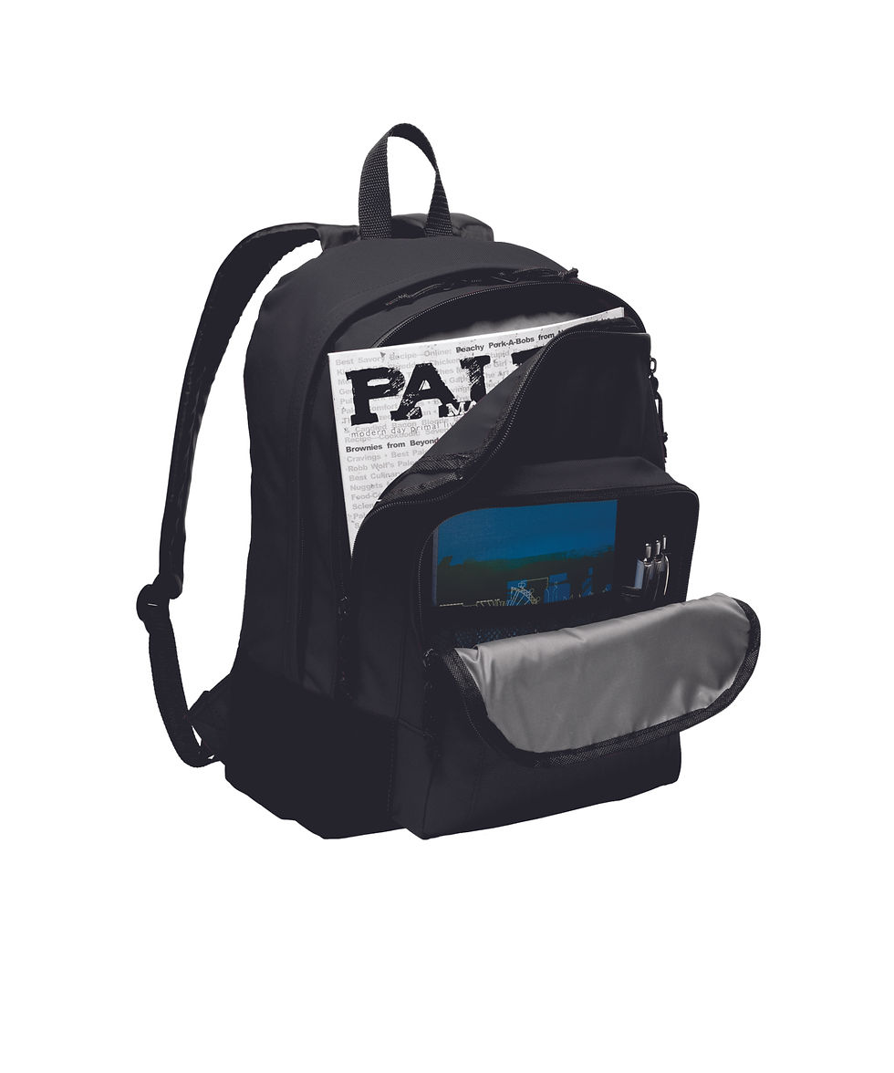 Thumbnail: City of Beloit Embroidered Port Authority® Basic Backpack