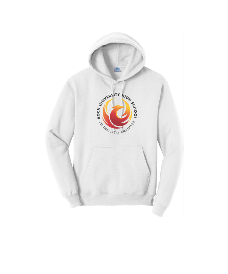 Thumbnail: RHS Logo 1 Port & Company Core Fleece Pullover Hooded Sweatshirt
