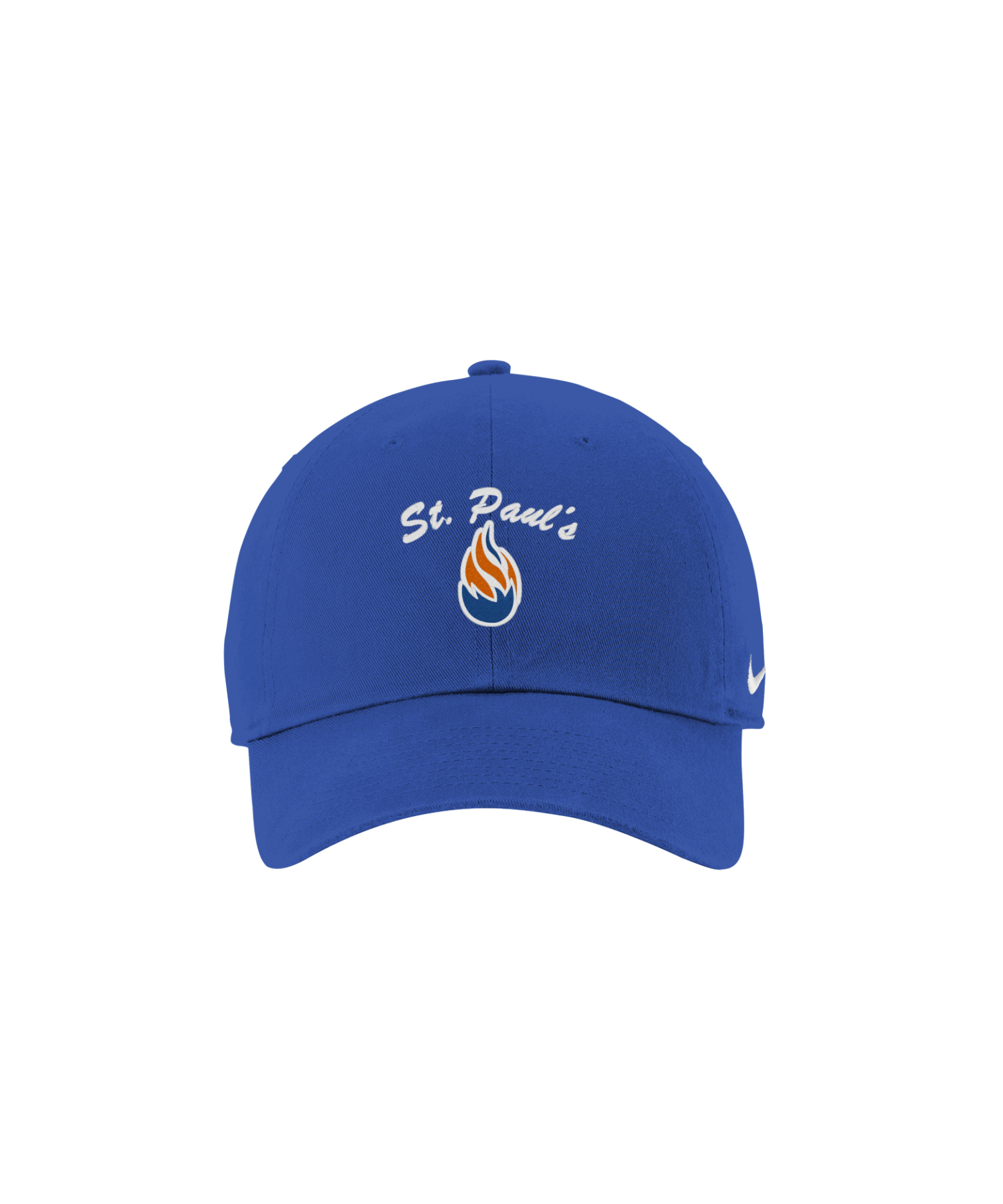 St. Paul's Embroidered Nike Heritage Cotton Twill Cap - Game Royal