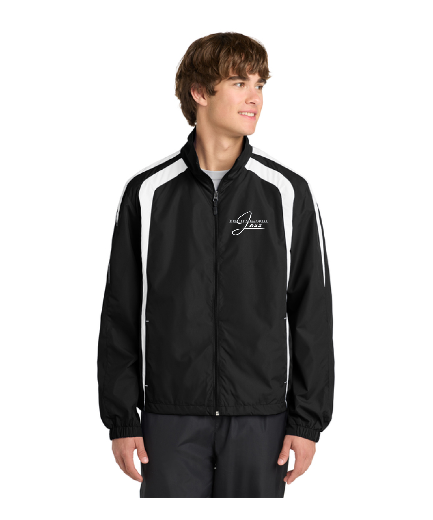 BMHS Jazz Embroidered Sport-Tek® Colorblock Raglan Jacket