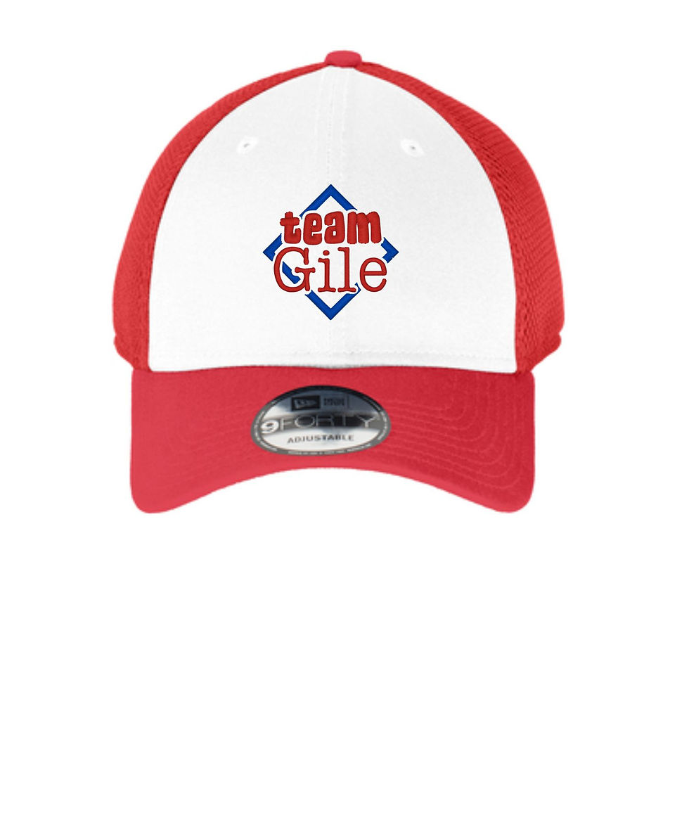 Thumbnail: TEAM GILE- Embroidered- New Era® - Snapback Contrast Front Mesh Cap