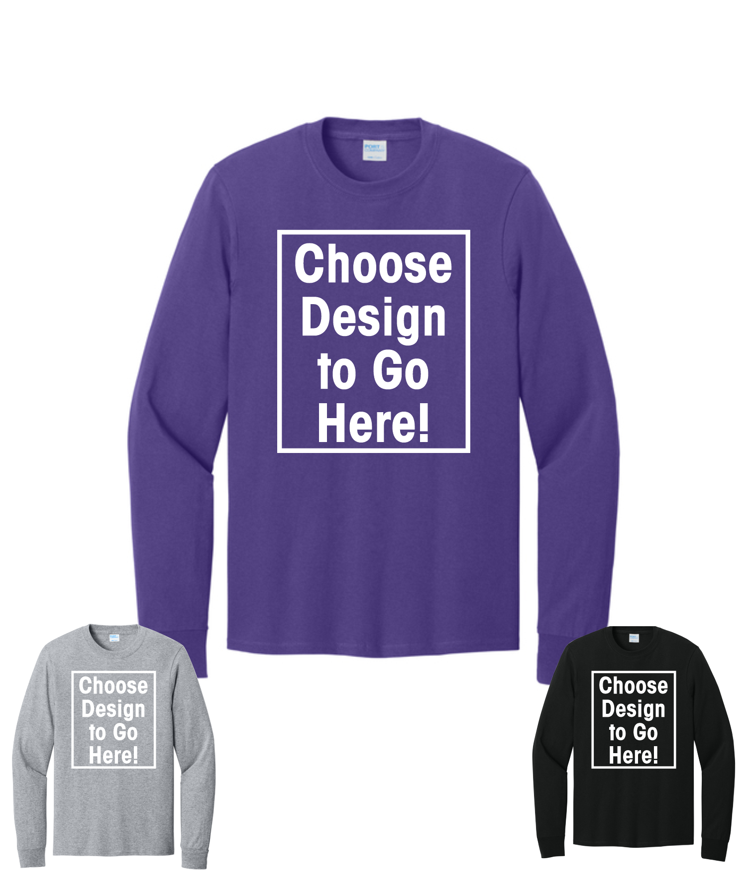 BMHS Jazz/Band Port & Co™ Long Sleeve Core Cotton Tee