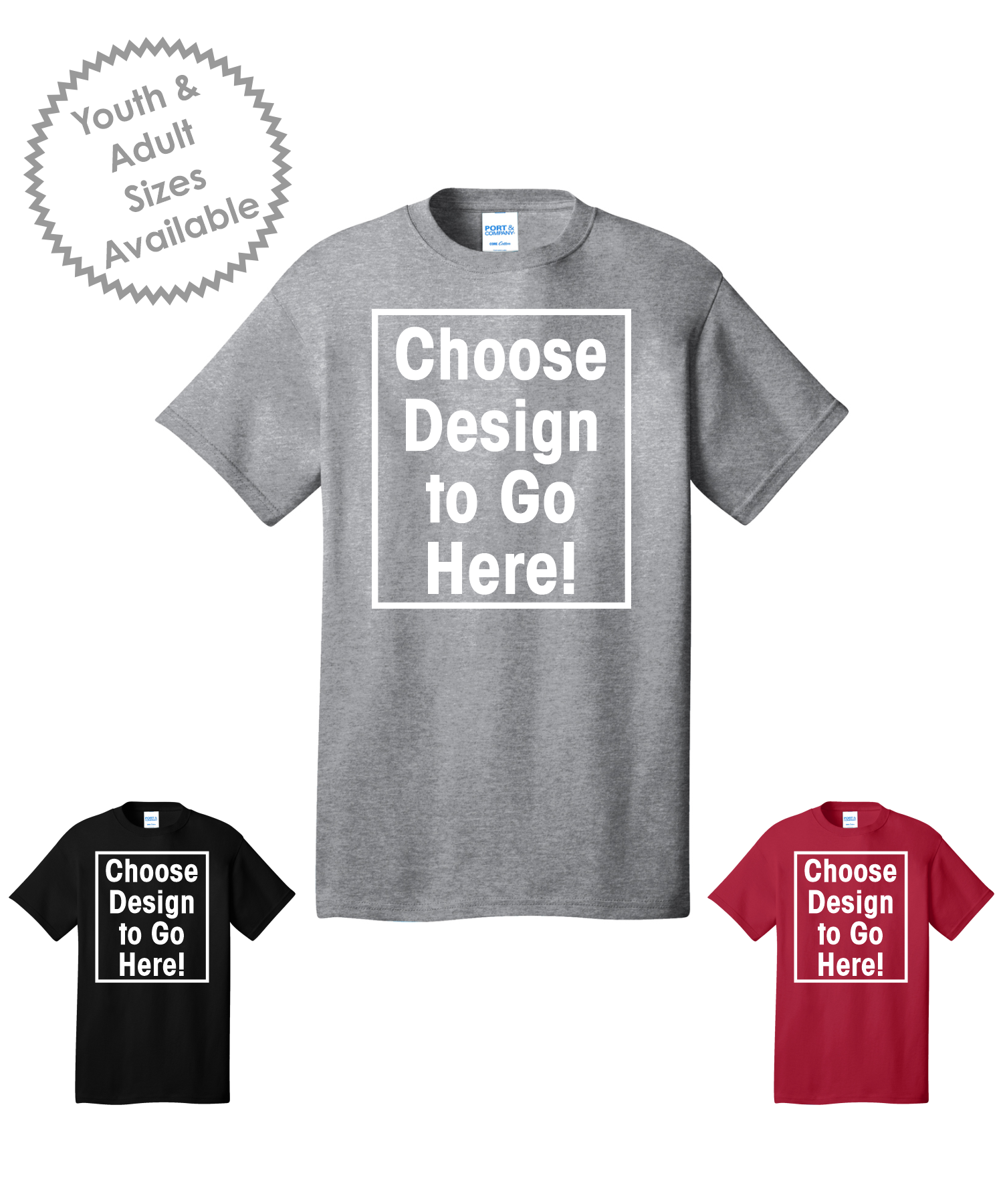 South Beloit Volleyball Port & Co™ Core Cotton Tee