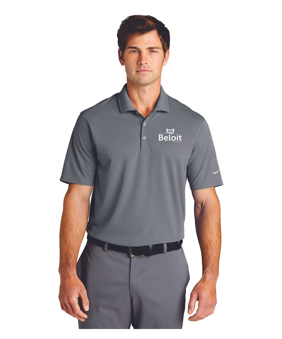 Thumbnail: City of Beloit Embroidered Nike Dri-FIT Micro Pique 2.0 Polo