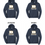 Thumbnail: Port & Company® Core Fleece Navy Pullover Hooded Sweatshirt - BC #16
