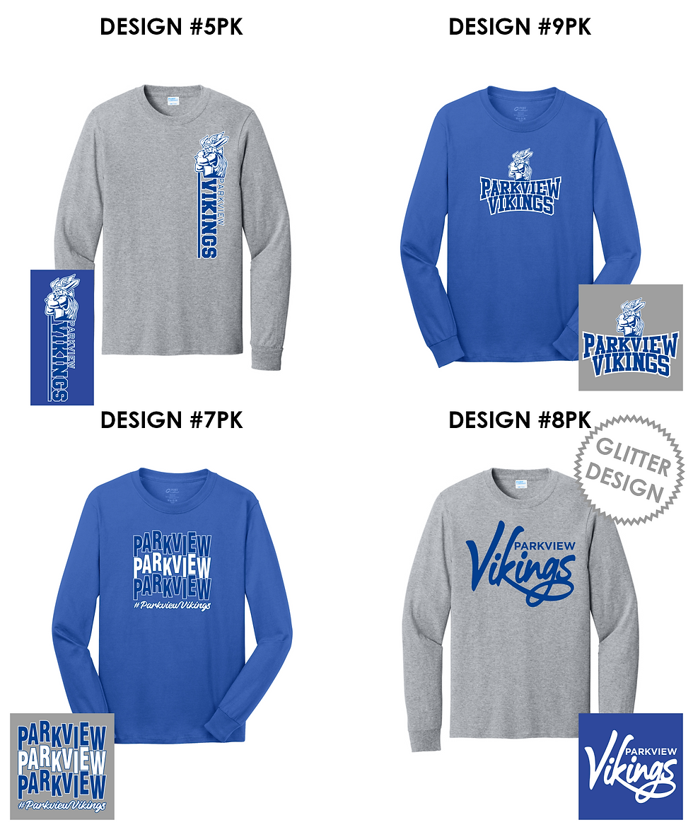 Thumbnail: Parkview Unisex Core Cotton Long Sleeve Tee