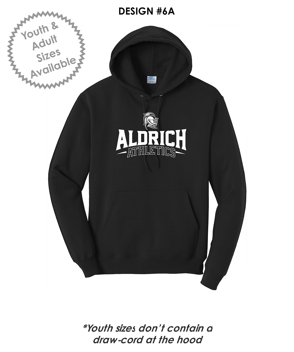 Aldrich Athletics Port & Co™ Core Fleece Pullover Hooded Sweatshirt