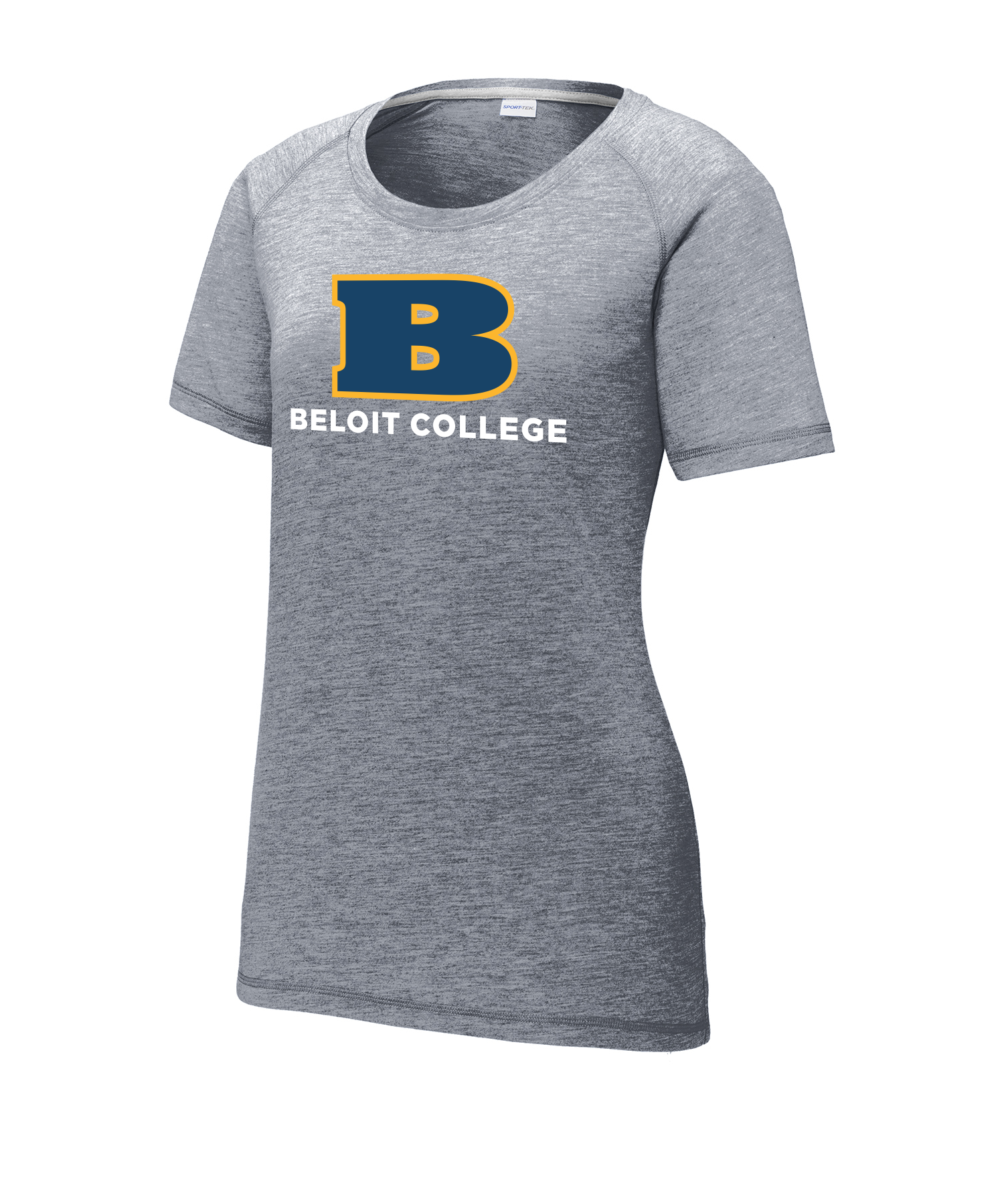 Sport-Tek® Ladies Scoop Neck Raglan Tee - BC#2 - True Navy Heather
