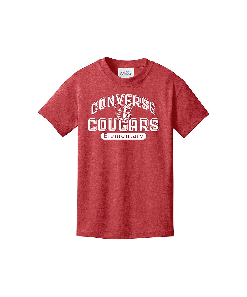 Thumbnail: Youth Converse Arched Graphic Unisex Core Cotton Tee