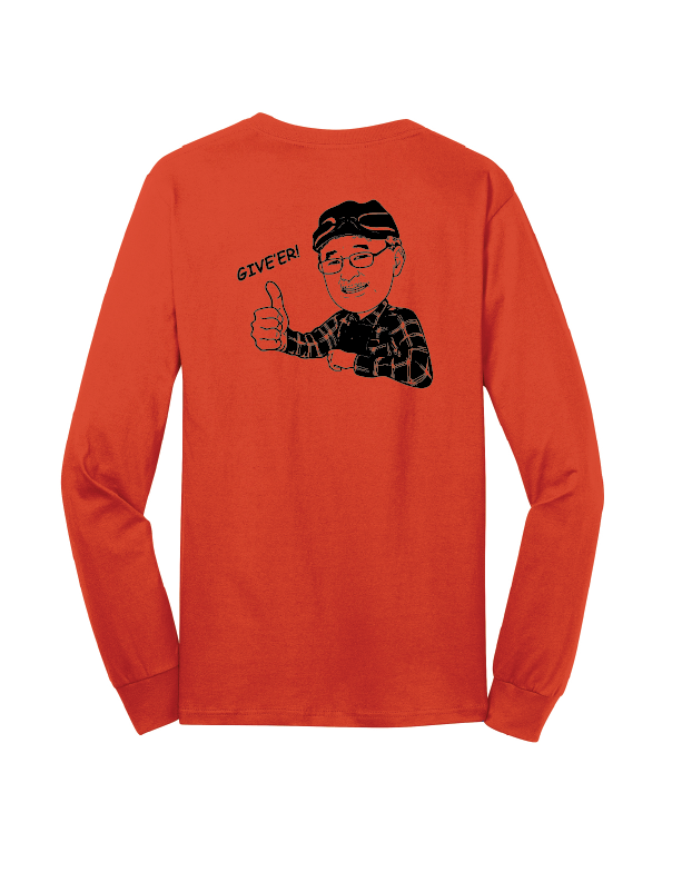 Thumbnail: WTR (Larry Logo) Long Sleeve Core Cotton Tee