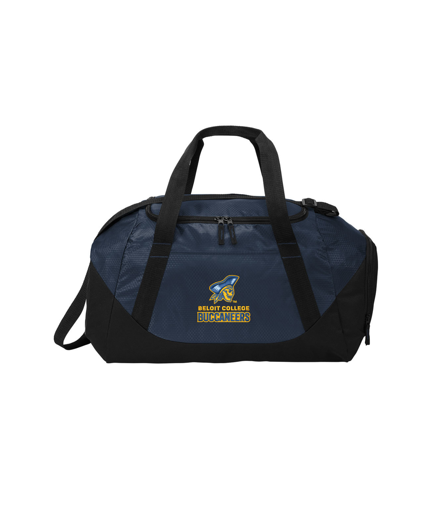 Embroidered 2025 Buccaneers Port Authority ® Team Duffel - Navy/Black
