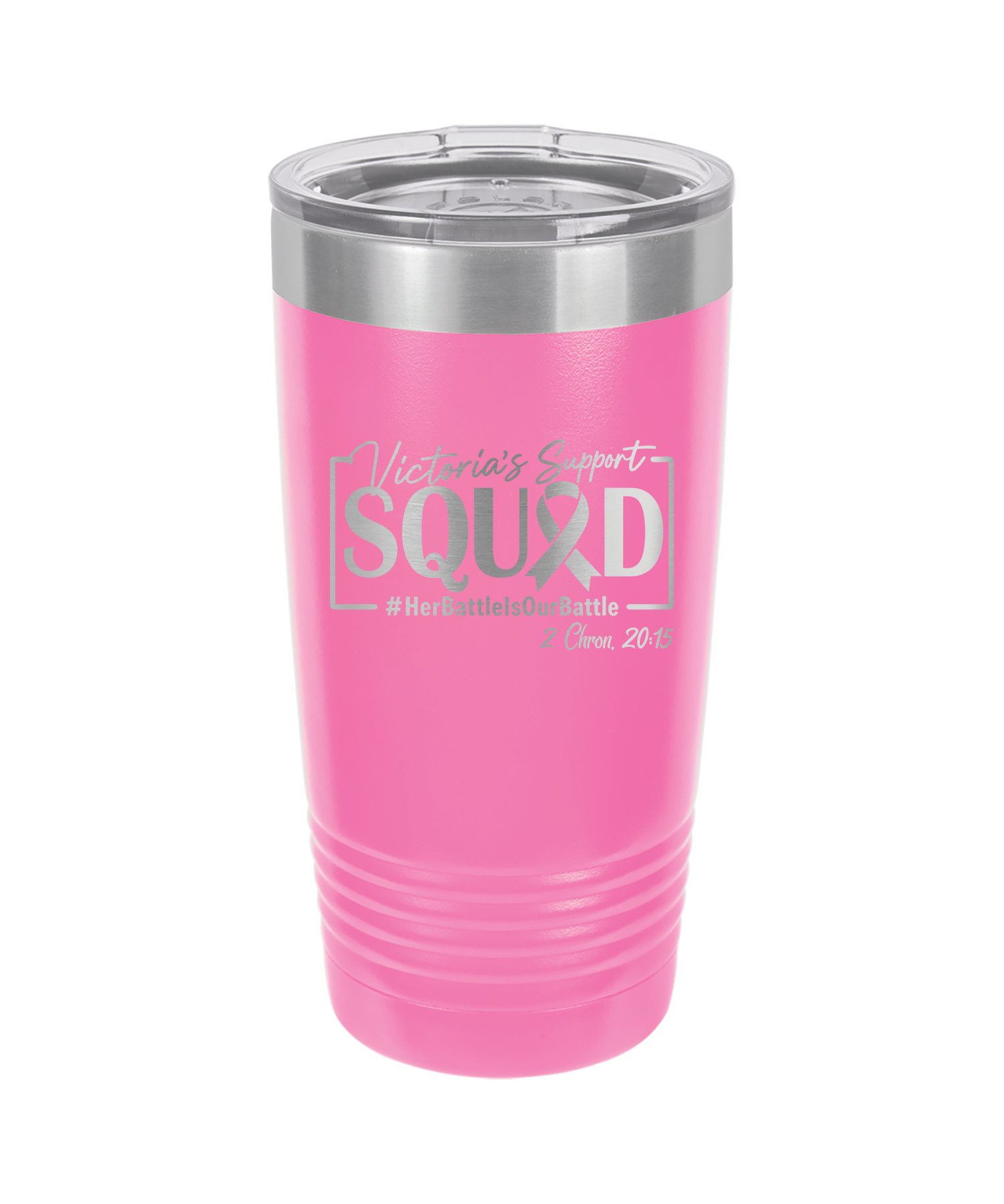 Victoria's Support Squad Polar Camel 20 oz. Pink Ringneck Tumbler