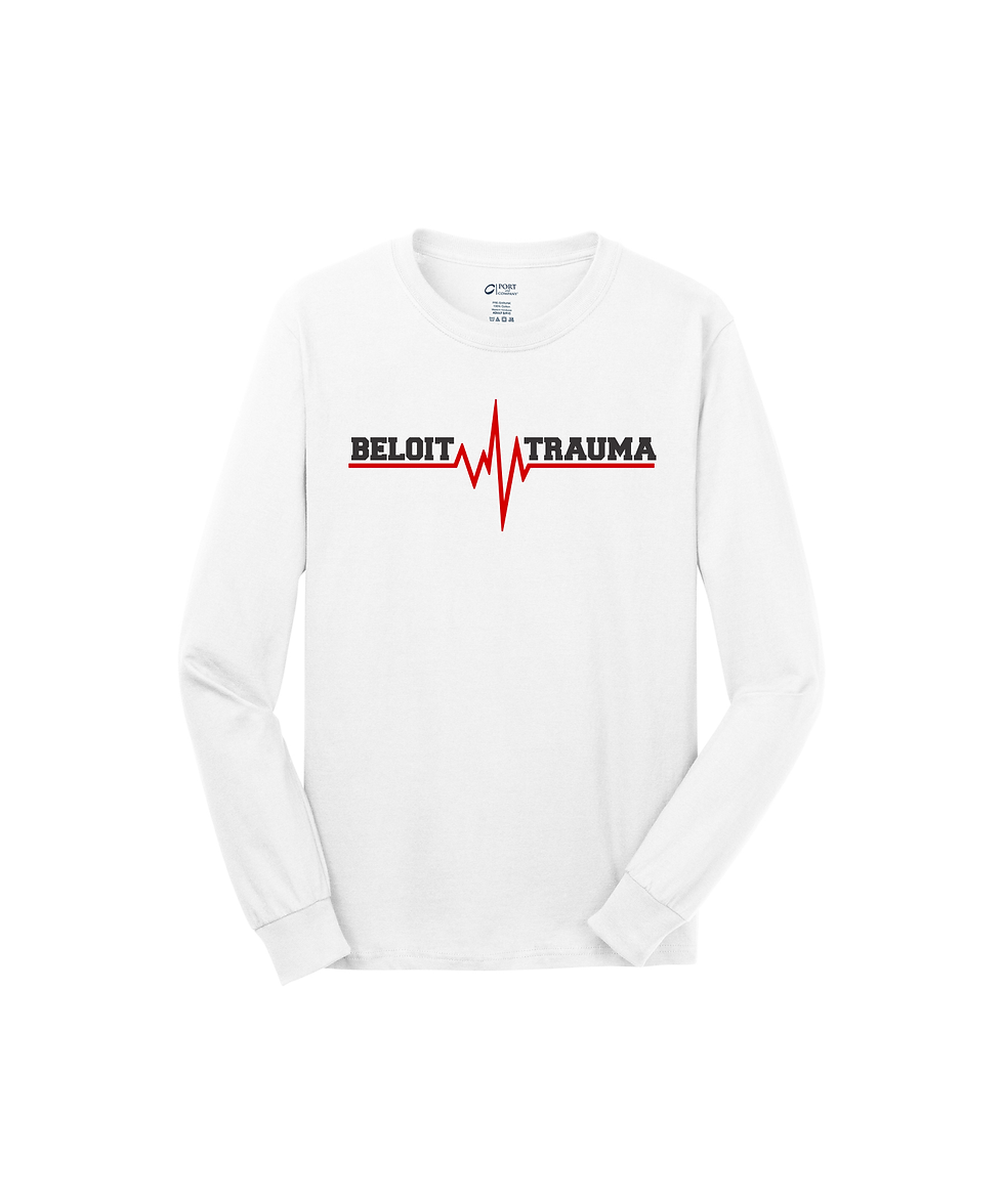 Thumbnail: Beloit Trauma Unisex Long Sleeve Tee
