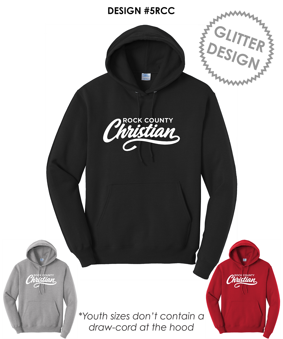 Thumbnail: RCC Port & Co™ Core Fleece Pullover Hooded Sweatshirt