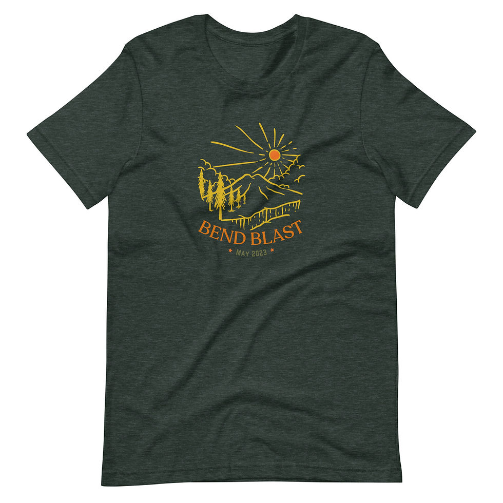 Thumbnail: Bend Blast Unisex t-shirt