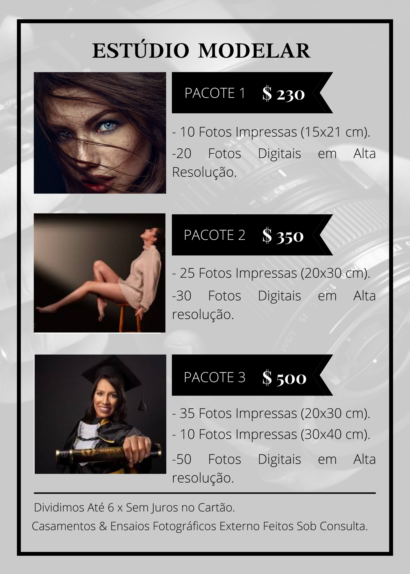 Sou um produto.