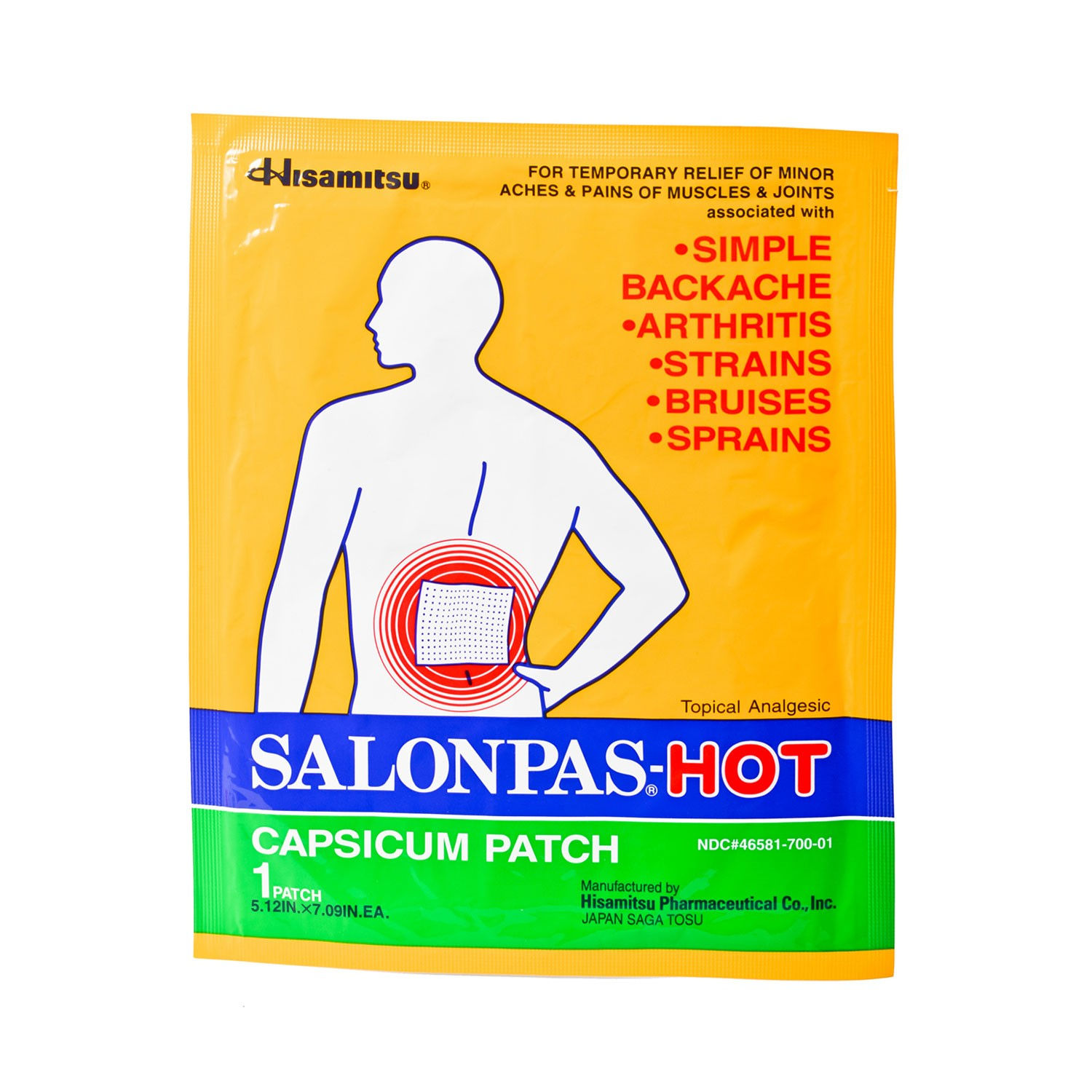 SALONPAS Hot Capsicum Patch 50 tờ