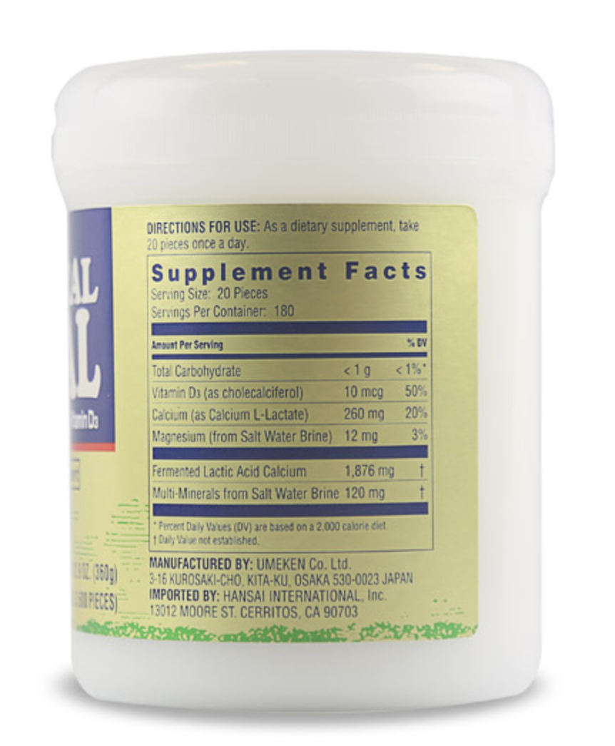 Hình thu nhỏ: Umeken Mineral L Cal 360g
