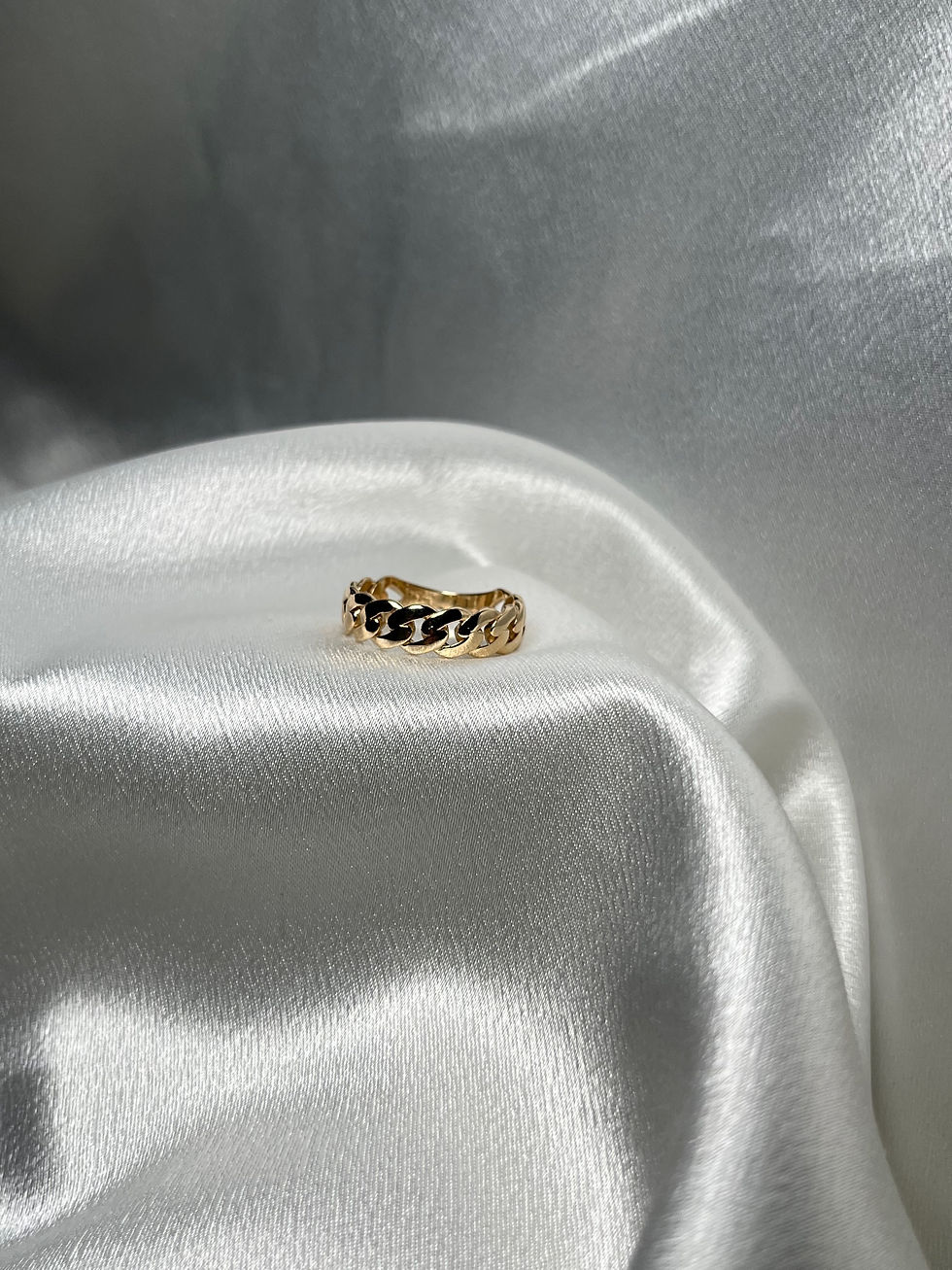 Thumbnail: 14k Cuban Link Ring 