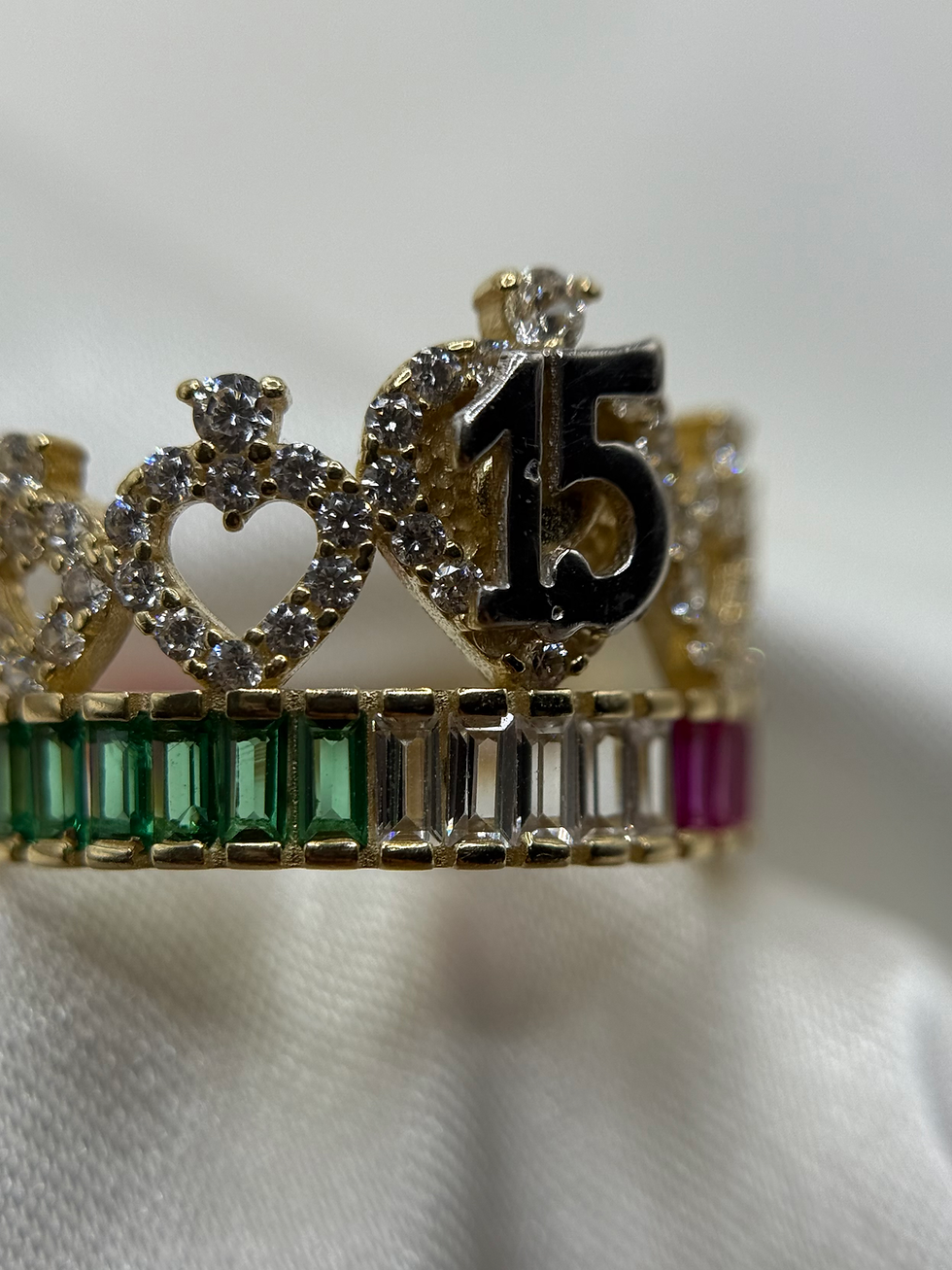 Thumbnail: 14k México Inspired Quince Ring 