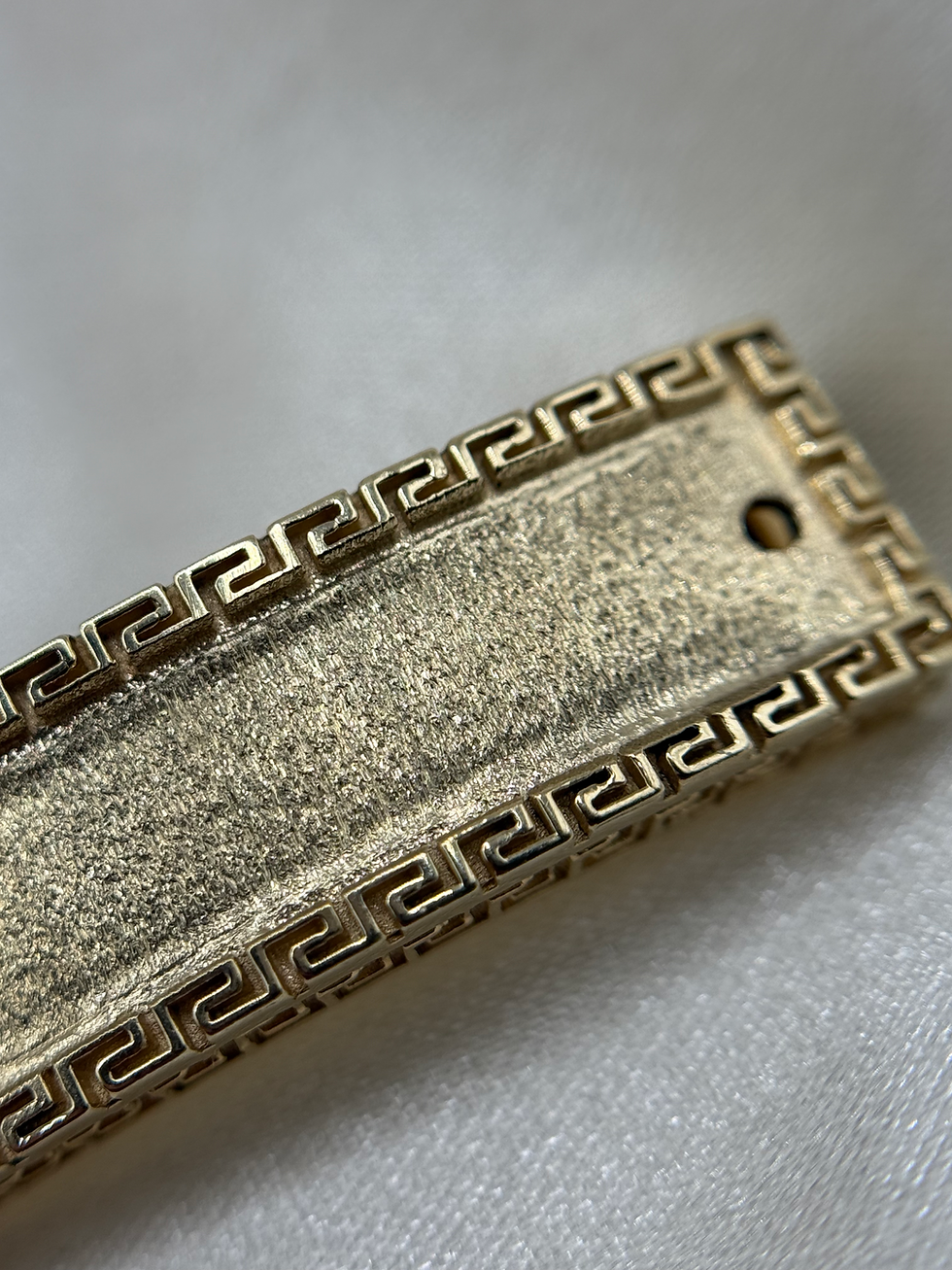 Thumbnail: 14k Chino Style With Placa Escalva 