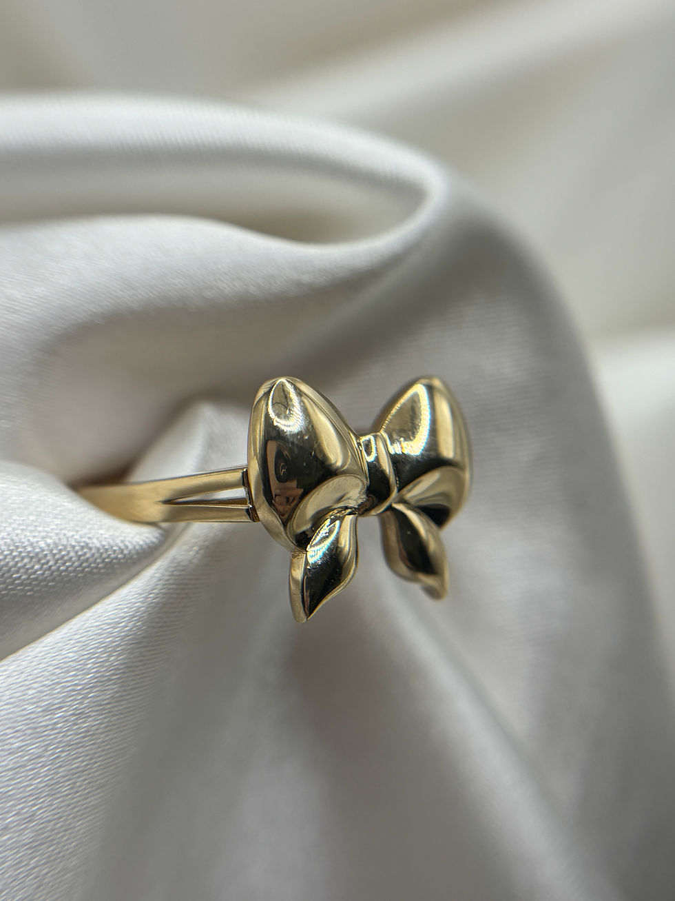 Thumbnail: 14k Coquette Bow Ring 