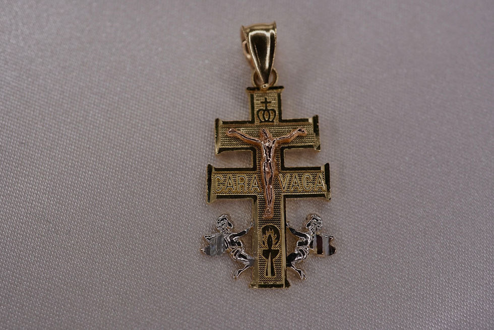 Thumbnail: 14k Cara Vaca Pendant