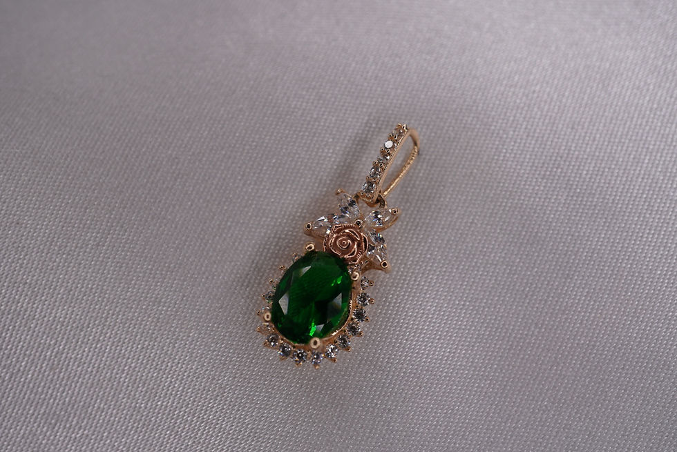 Thumbnail: 14k Verde Luxe Pendant 