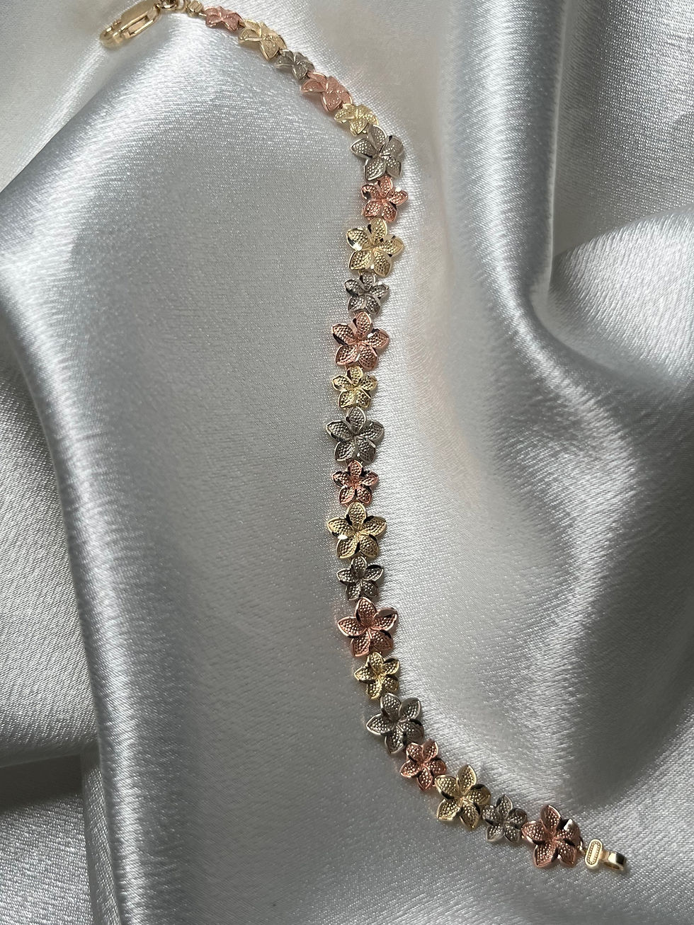 Thumbnail: 14k Plomera Inspired Bracelet 