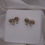 Thumbnail: 10k Bow Diamond Earrings 