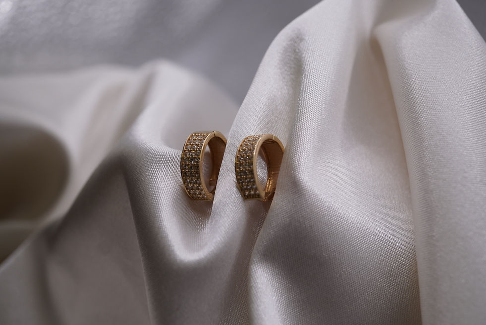 Thumbnail: 14k Solara Hoops 