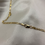 Thumbnail: 14k 24” Dainty Figaro Diamond Cut Chain